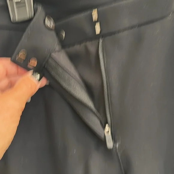 Lululemon black ankle work pants stretch - Picture 2 of 11